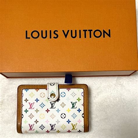 Louis Vuitton Murakami Kisslock Multicolor Bifold 